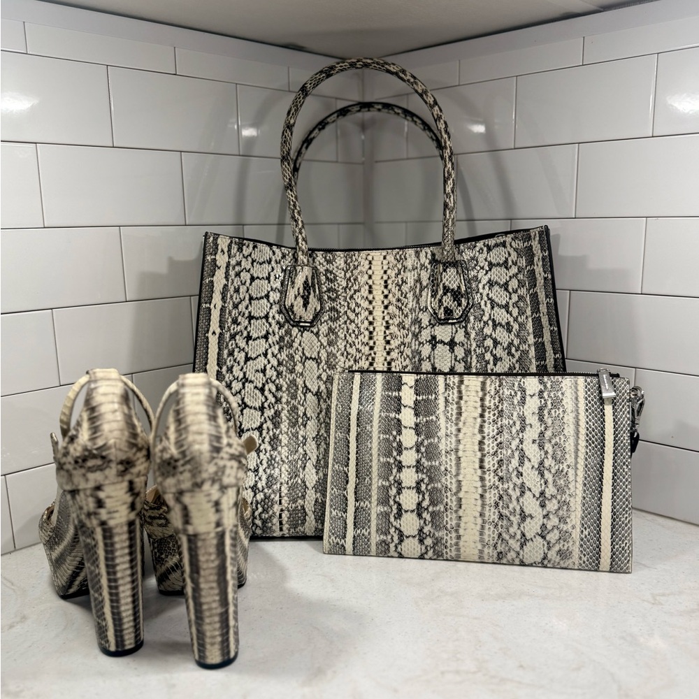 Michael Kors Genuine Snake Skin Matching Set - image 6